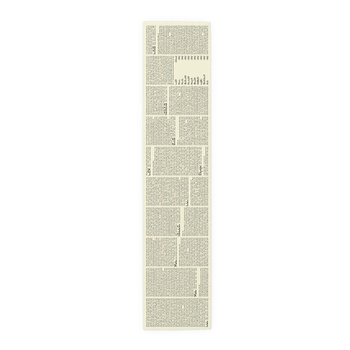 Purim Seuda Megillah Table Runner