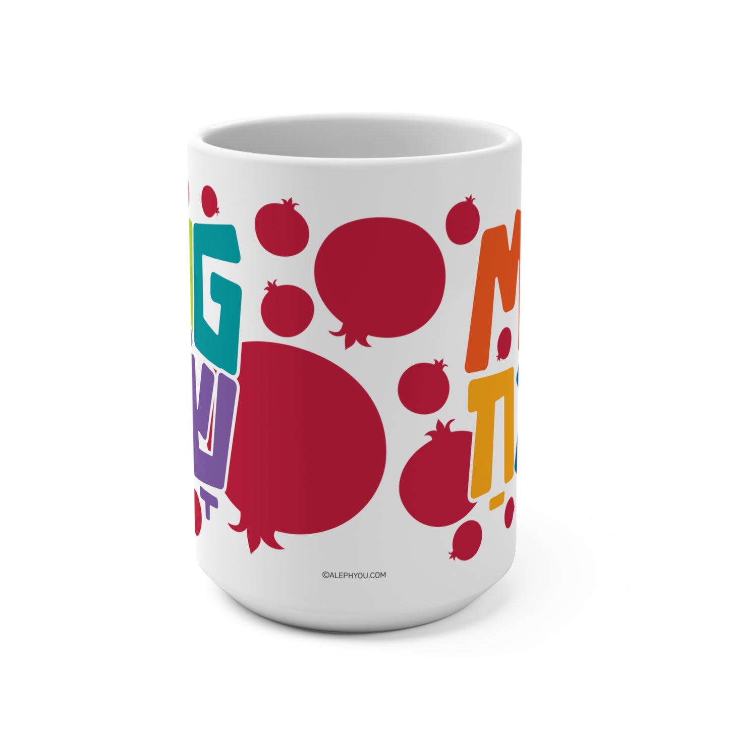 15oz Mug Sameach – Rosh Hashanah Mug