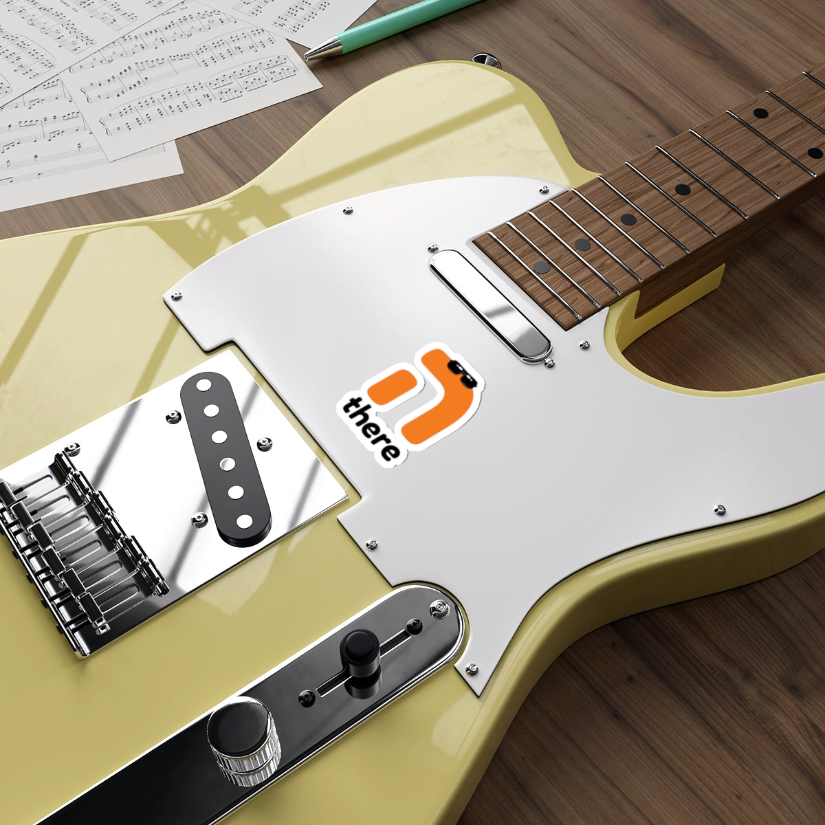 Hey There Die-Cut Sticker
