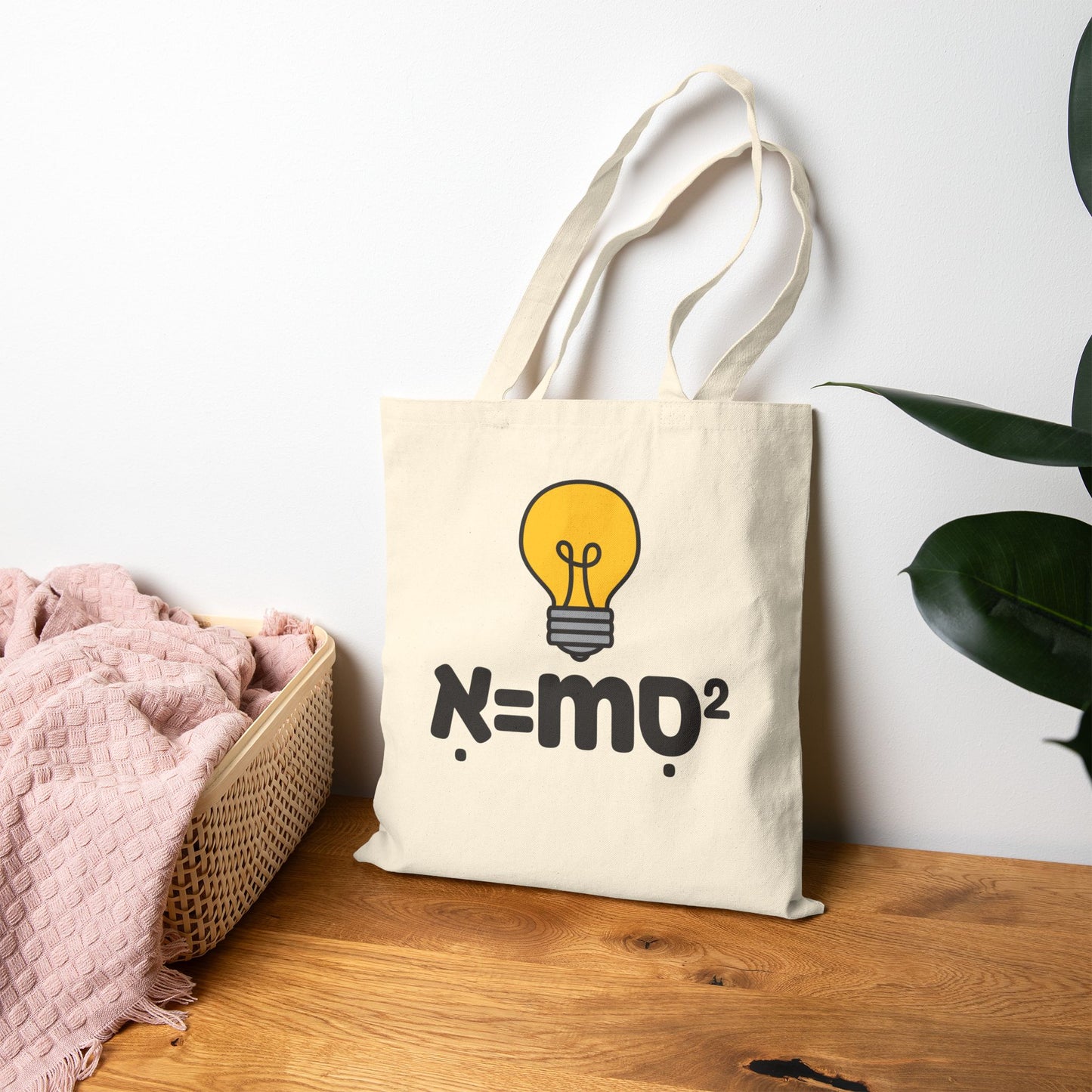 E=mc2 Tote Bag