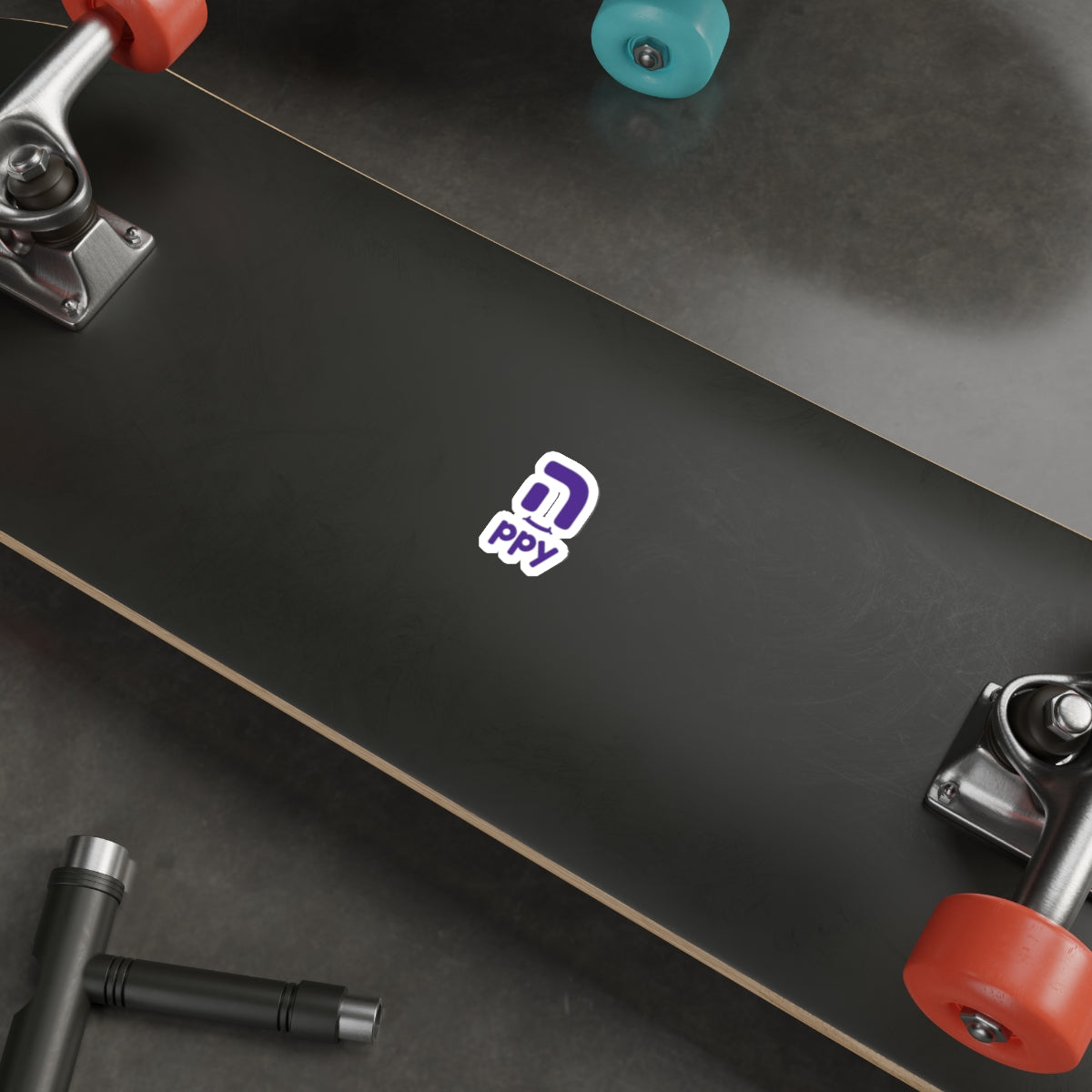 Happy Die-Cut Sticker