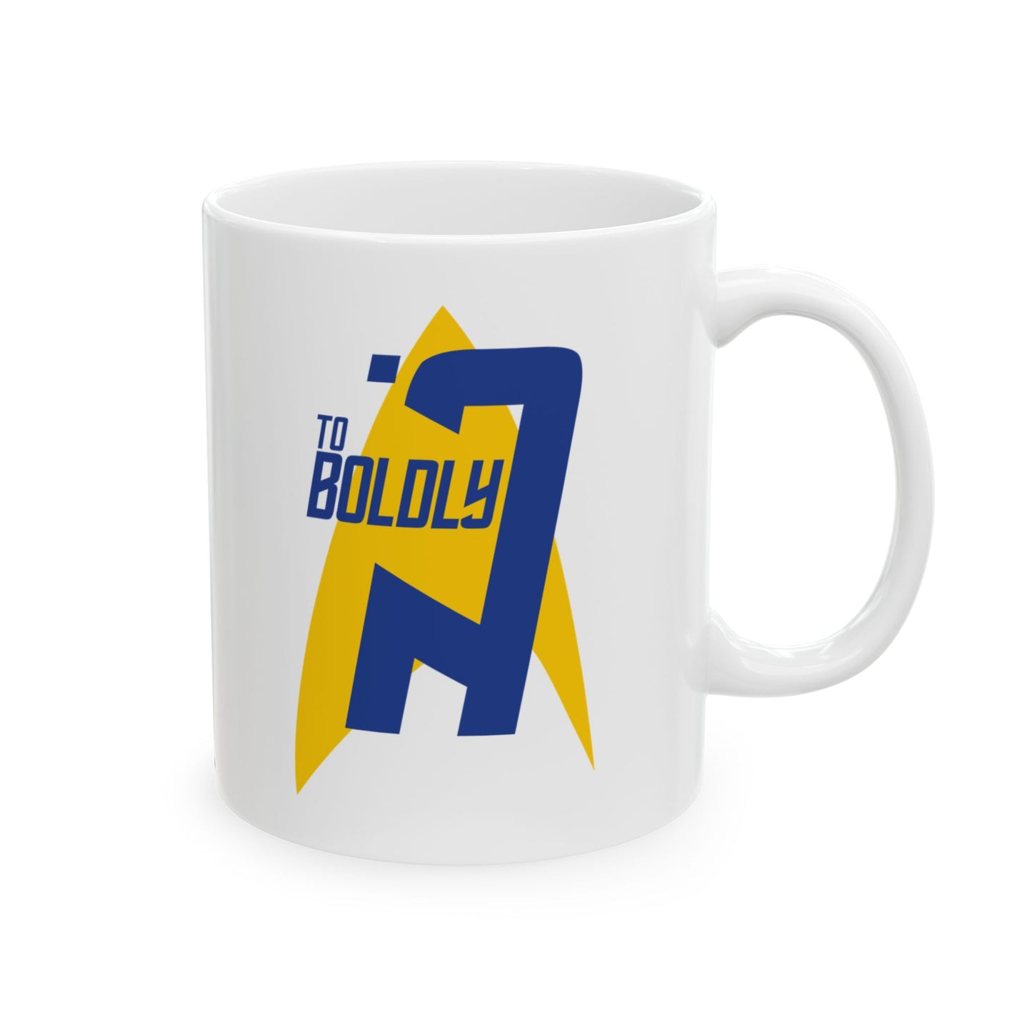 To Boldly Go Mug