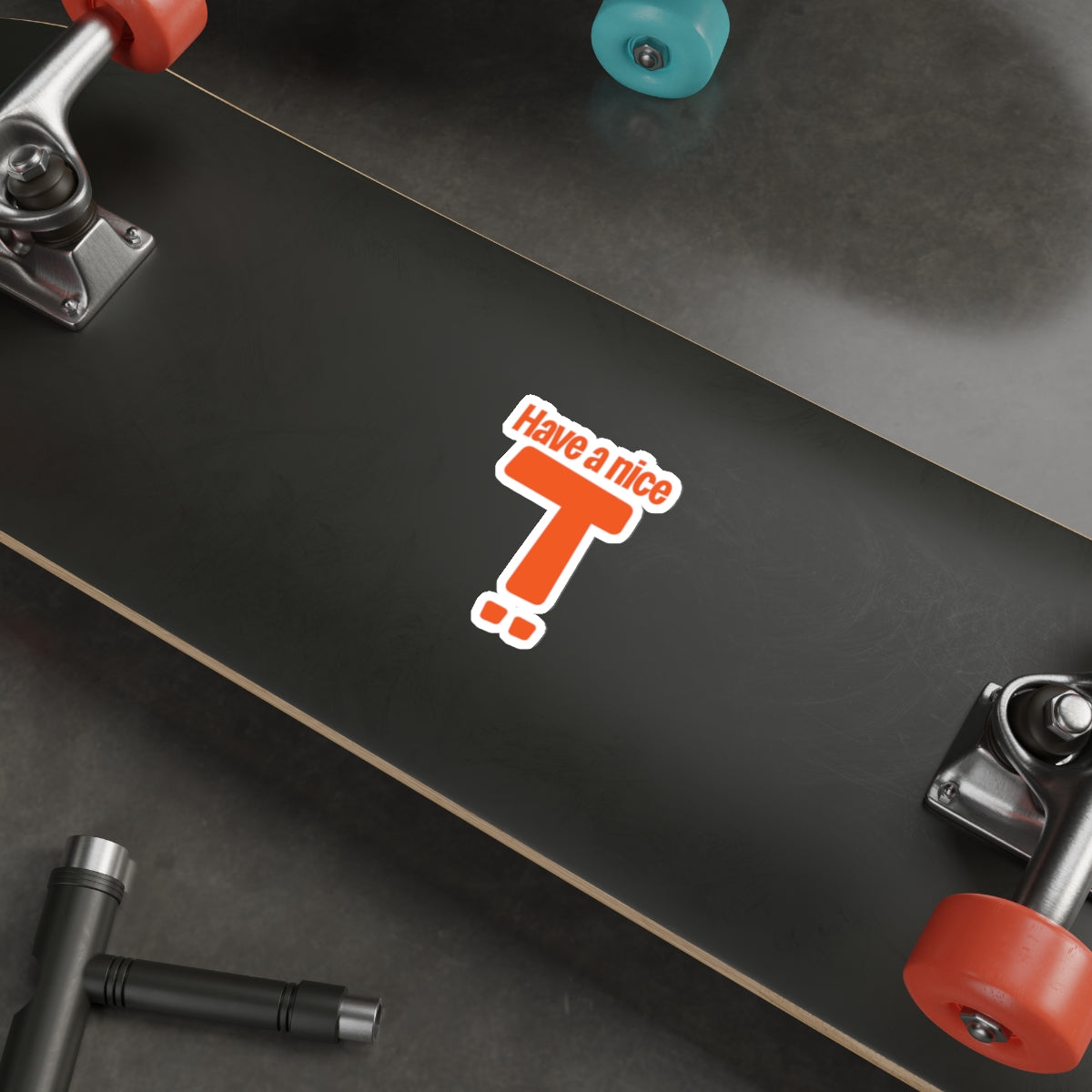Have A Nice Day Die-Cut Sticker