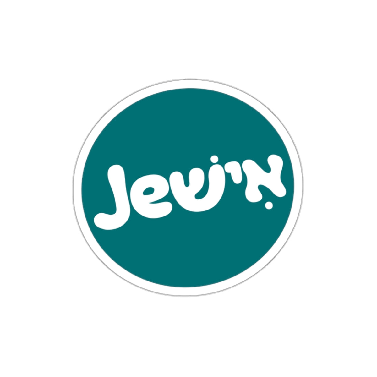 Jewish Die-Cut Sticker
