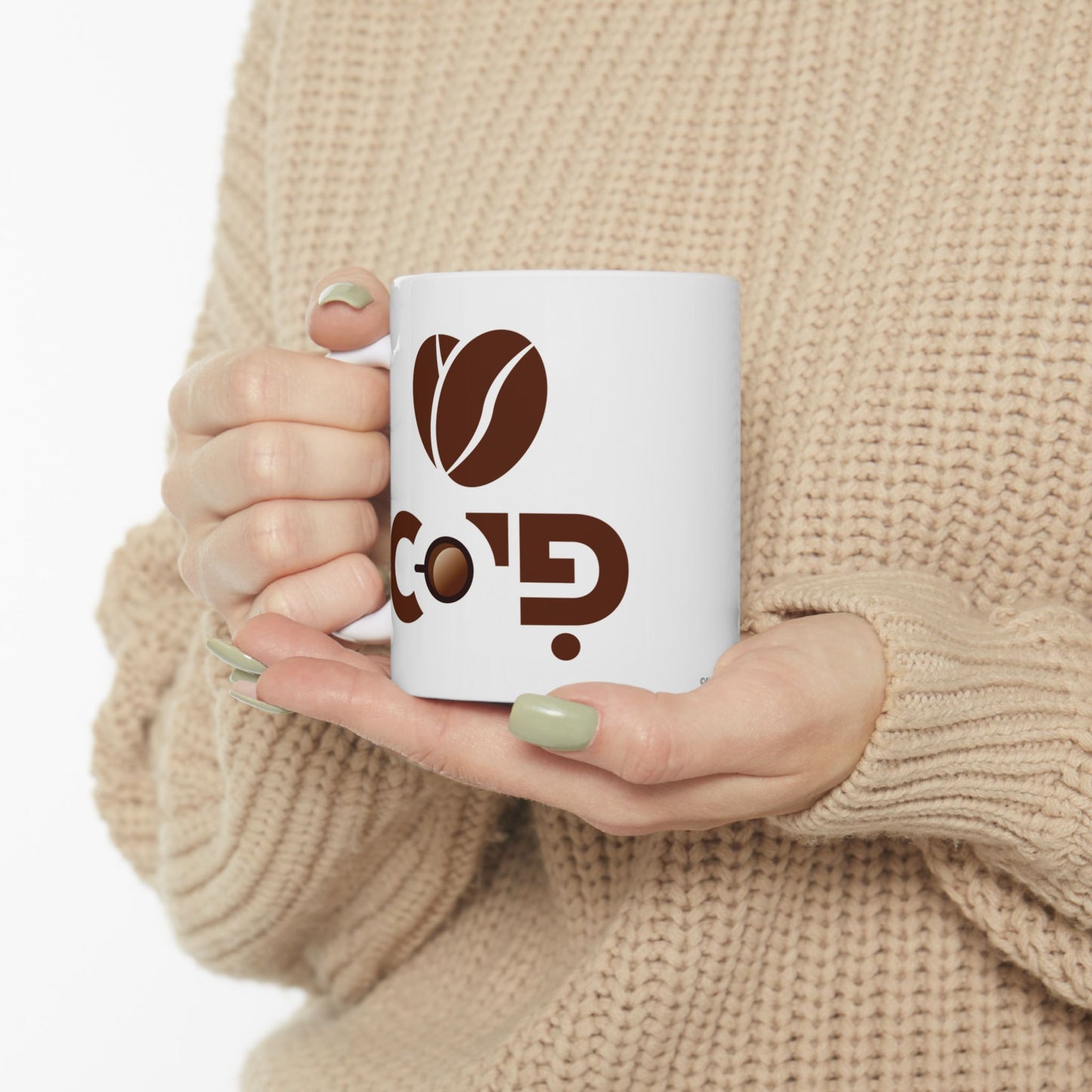 Love Coffee Beans Mug