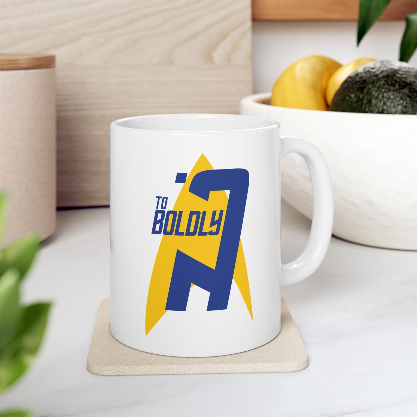 To Boldly Go Mug