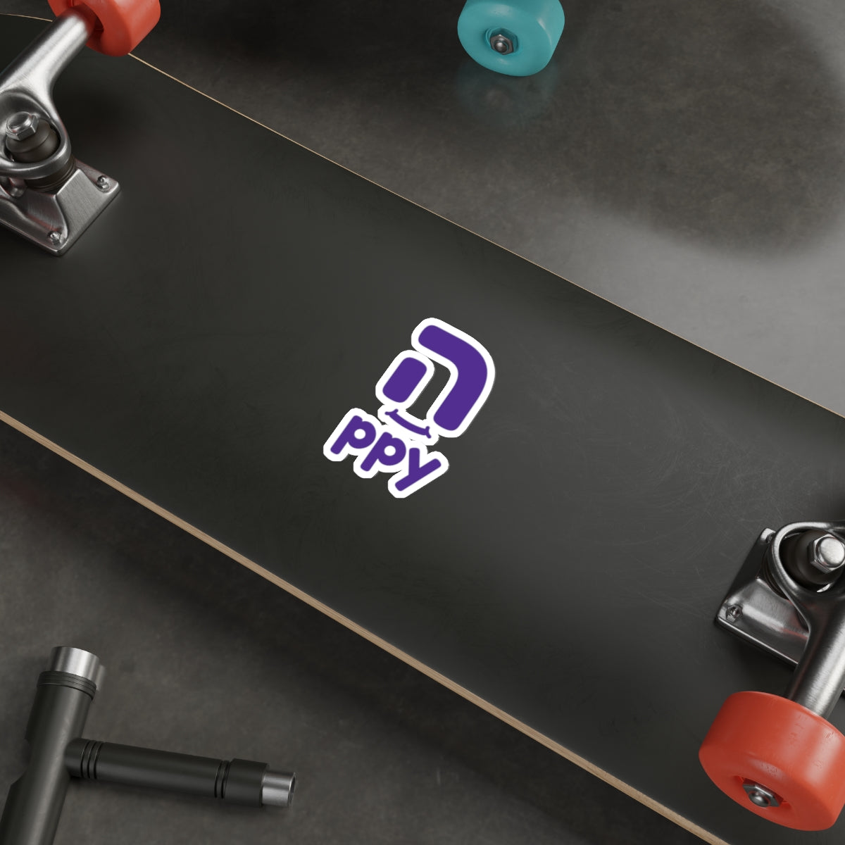Happy Die-Cut Sticker