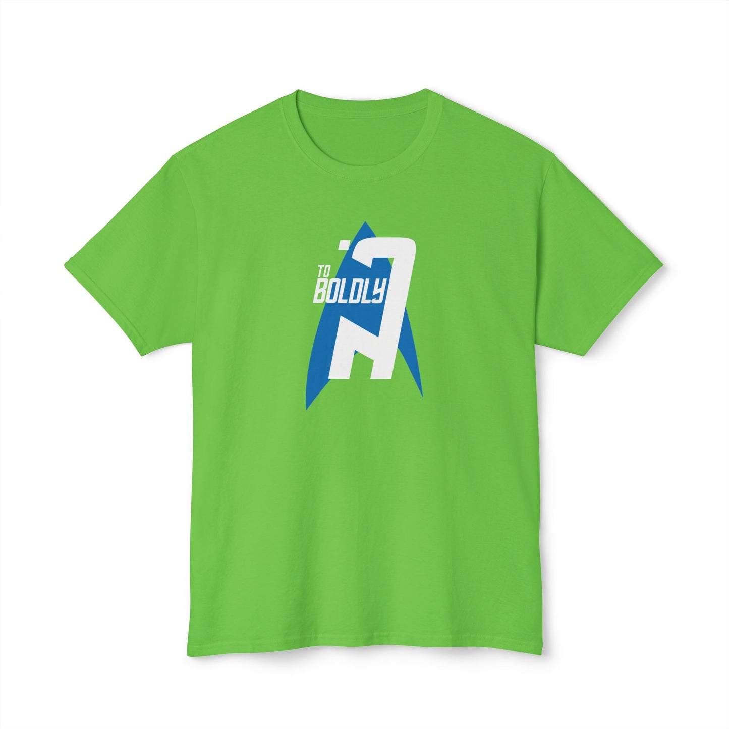 To Boldly Go t-shirt
