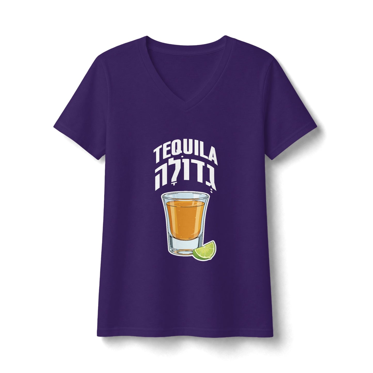 Tequila Gedolah V-Neck Tee