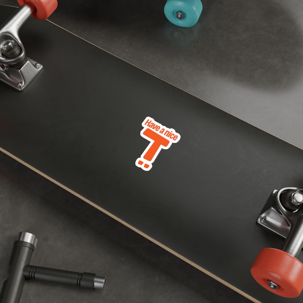 Have A Nice Day Die-Cut Sticker