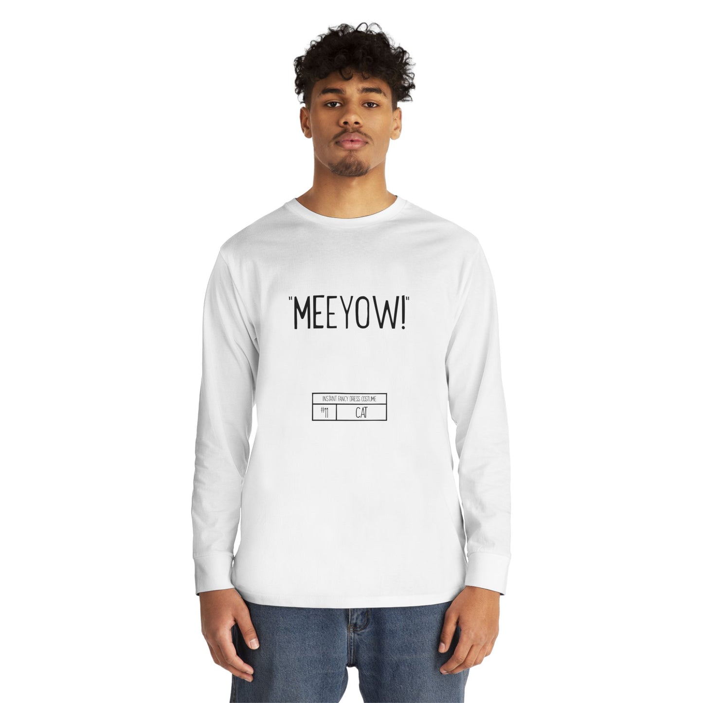 Instant Fancy Dress #11 Cat – long sleeve T-shirt
