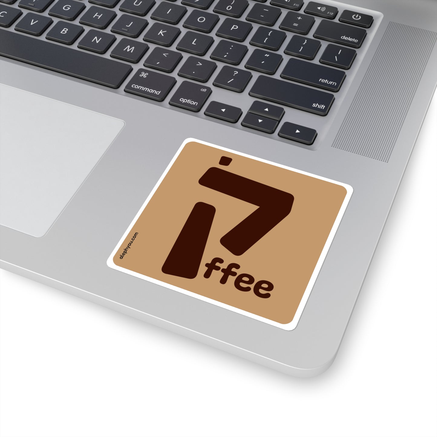 Coffee sticker