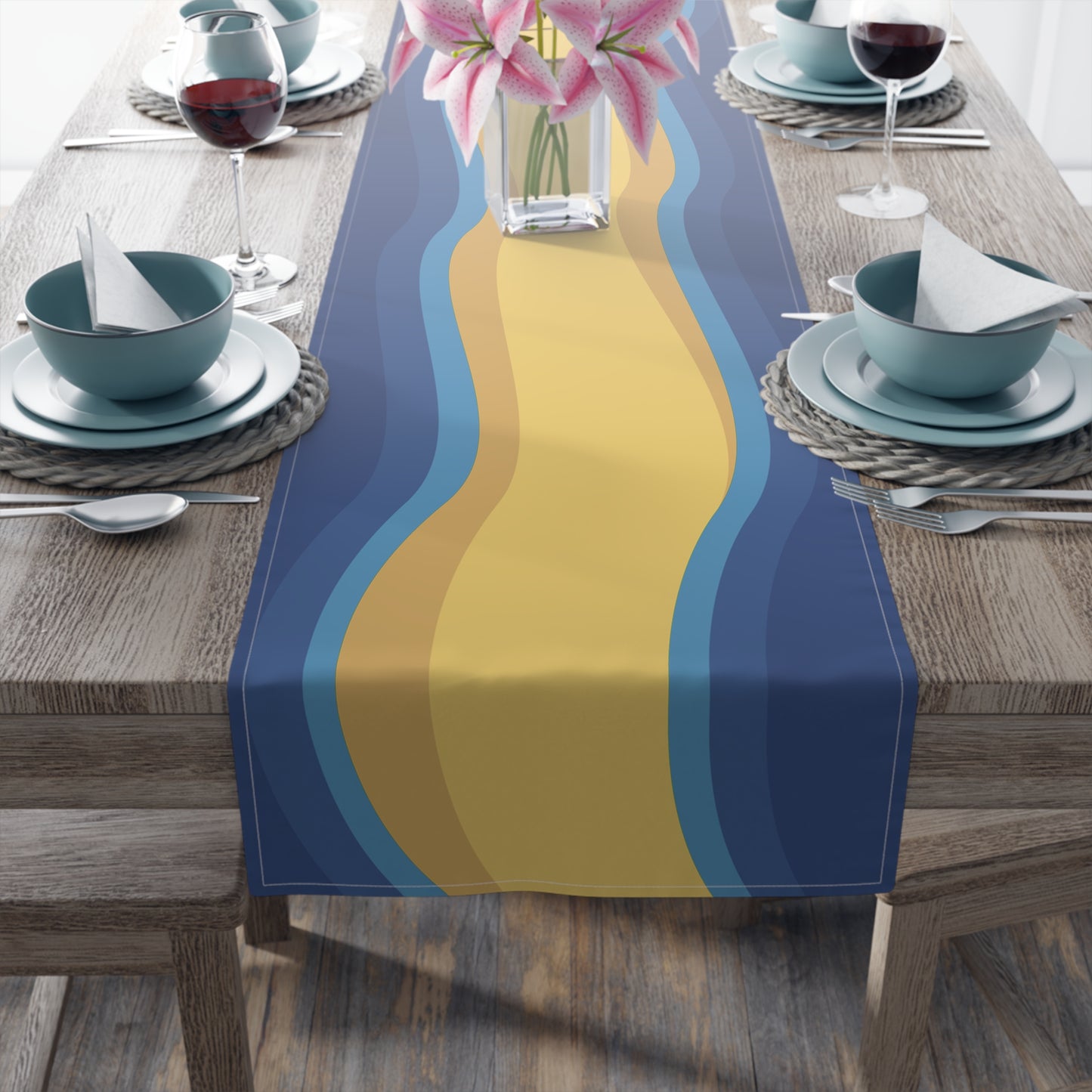 Splitting of the Sea Pesach Table Runner