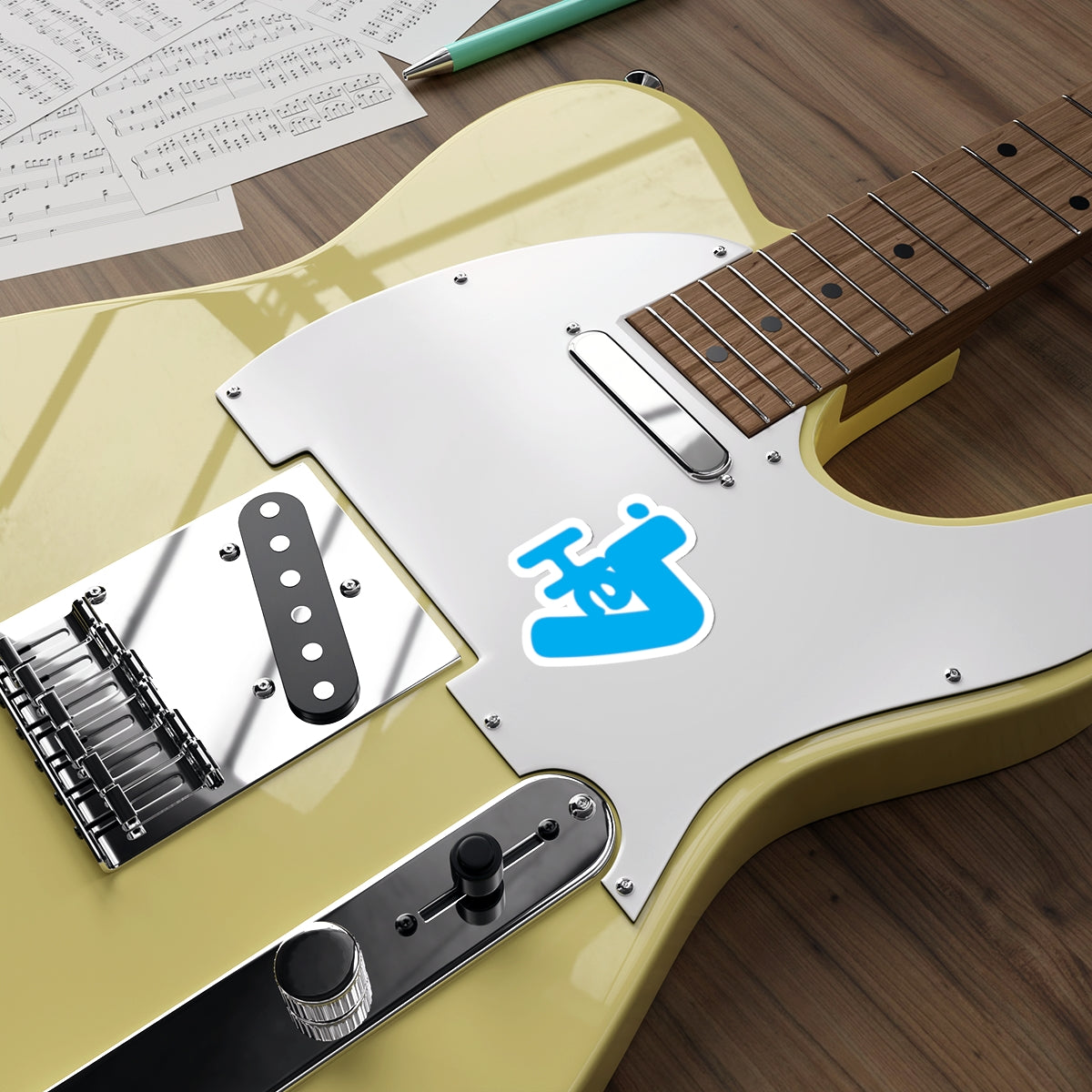 Hello Die-Cut Sticker