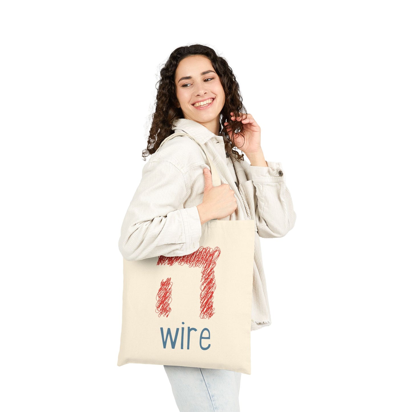 Heywire Tote Bag