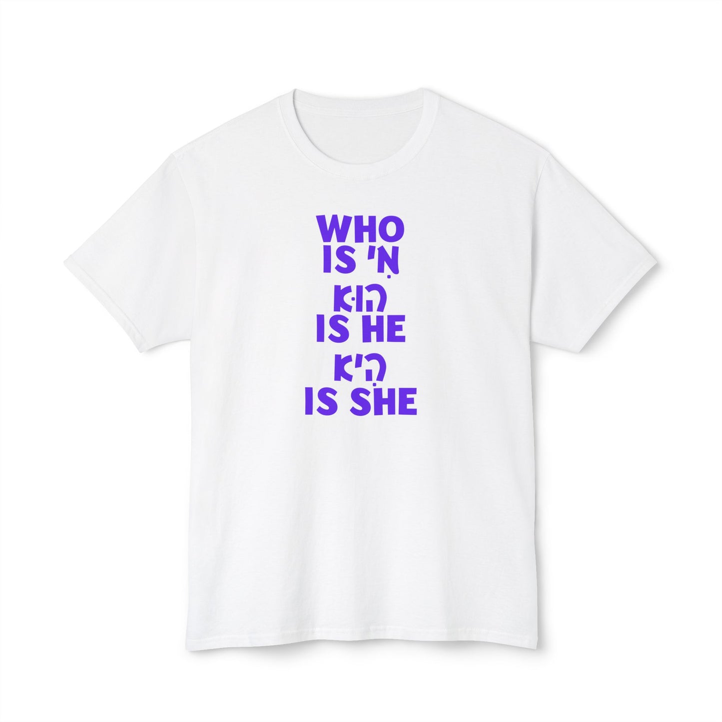 Who Is Me t-shirt