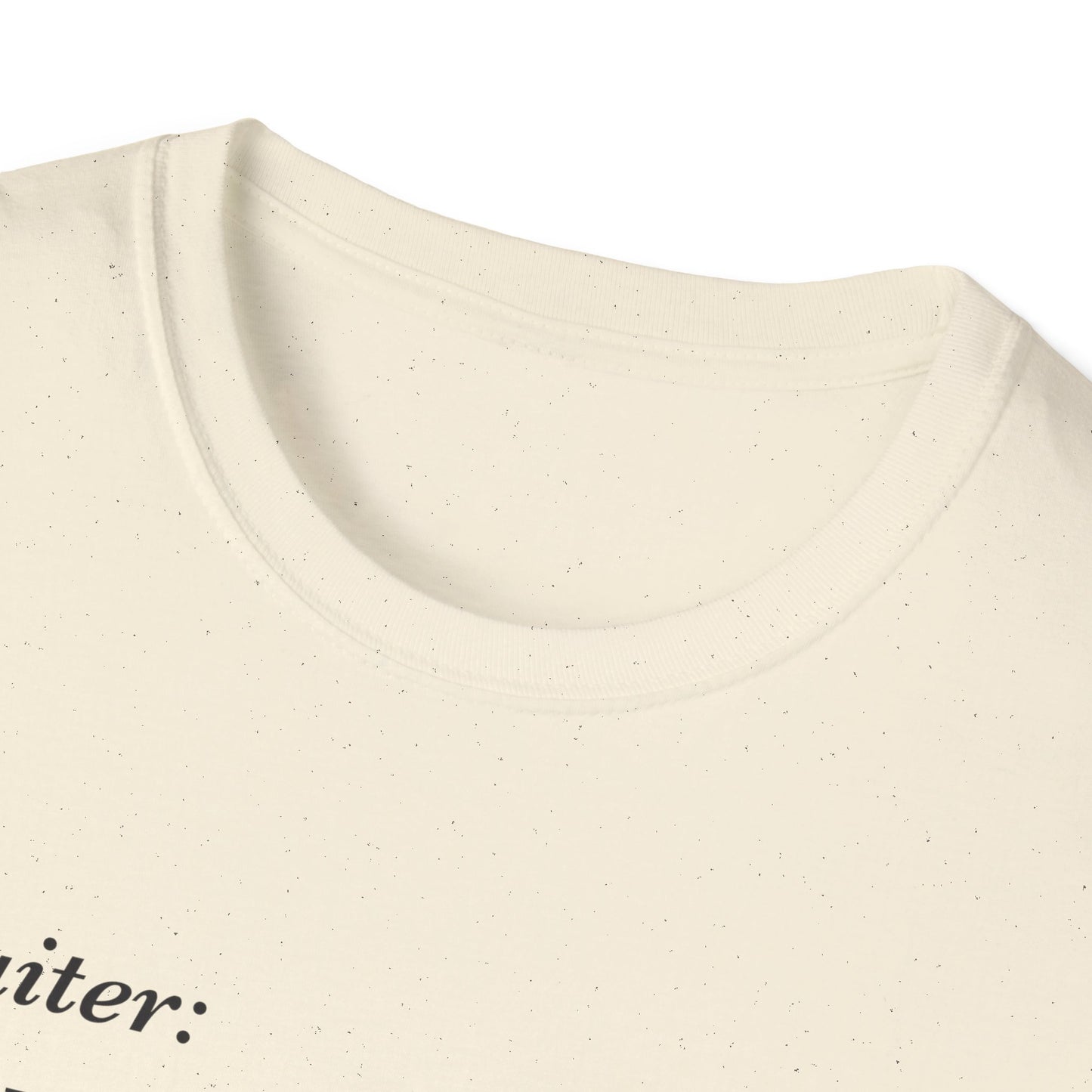 Menu Font T-Shirt