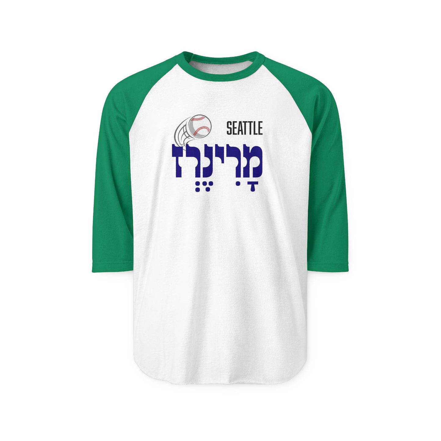 Seattle Mariners Three-Quarter Sleeve Raglan Shirt