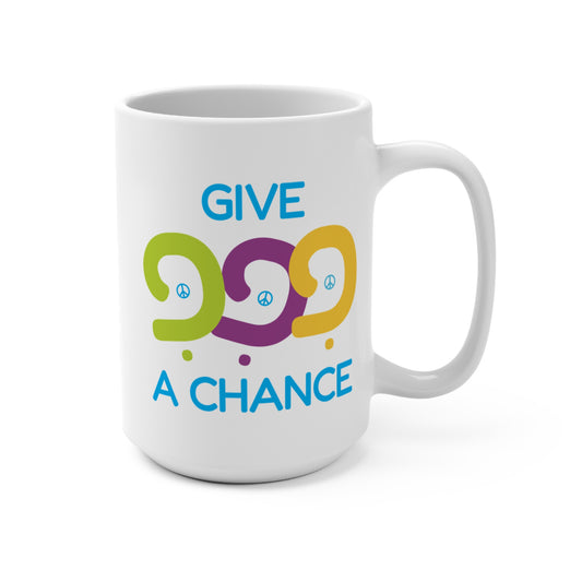 15oz Give Peace A Chance Mug