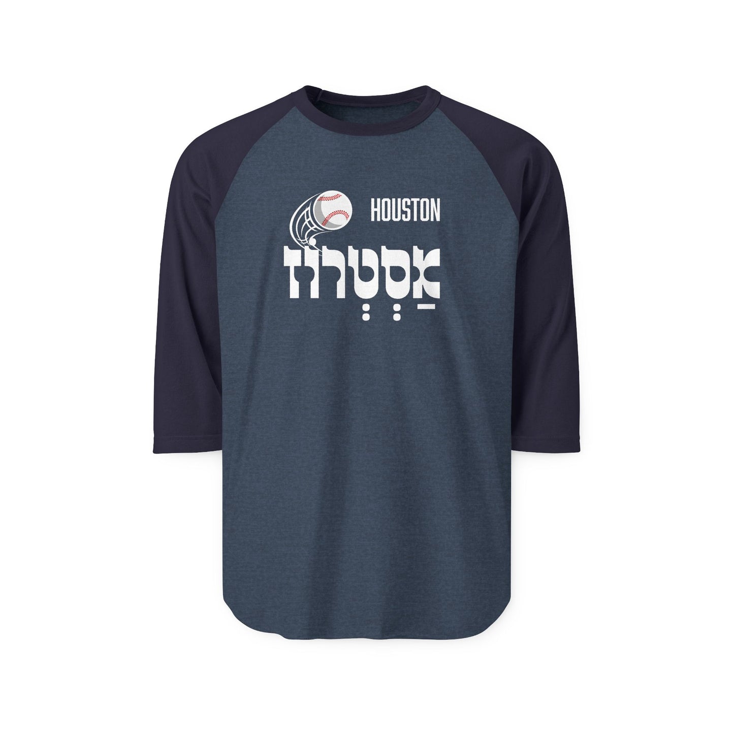 Houston Astros Three-Quarter Sleeve Raglan Shirt