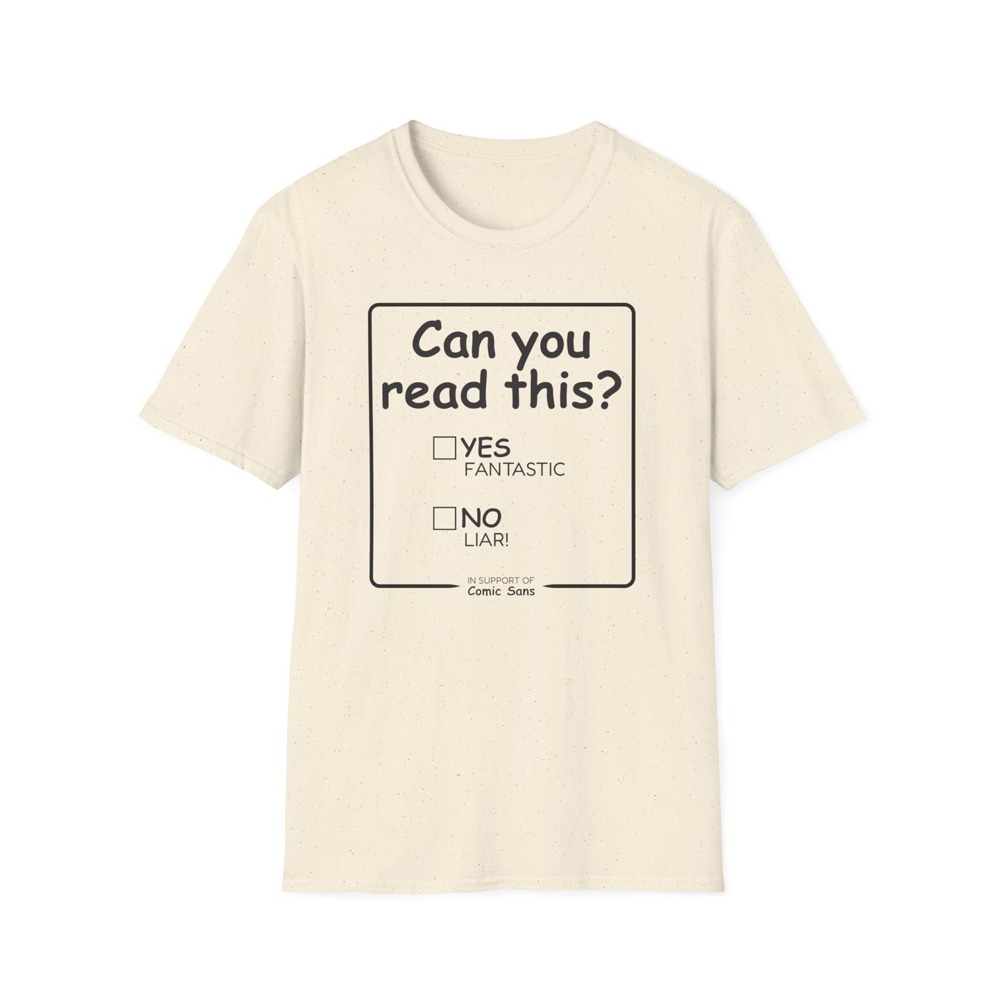 In Support Of Comic Sans T-Shirt