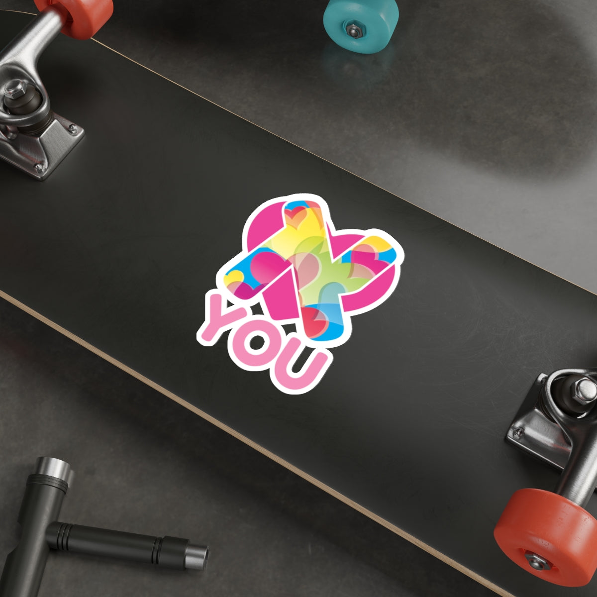 Aleph You Die-Cut Sticker