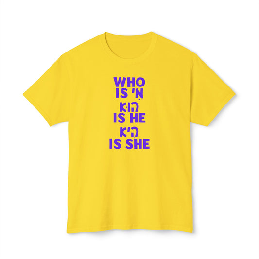 Who Is Me t-shirt