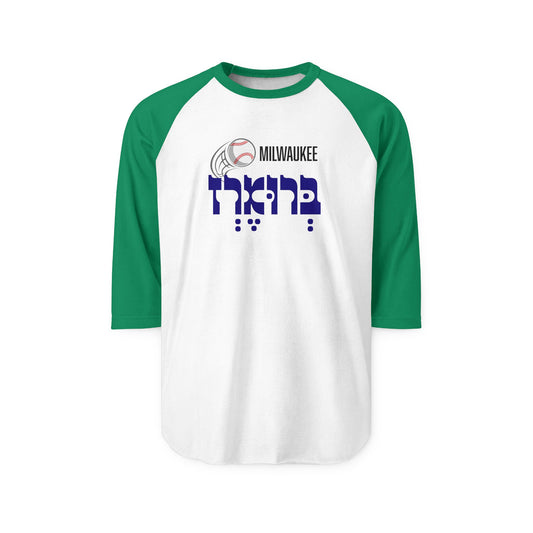 Milwaukee Brewers Three-Quarter Sleeve Raglan Shirt