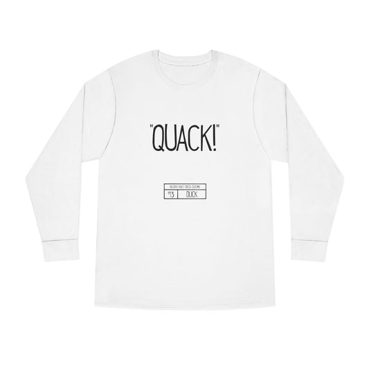 Instant Fancy Dress #13 Duck – long sleeve T-shirt