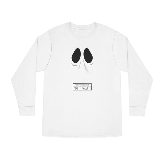 Instant Fancy Dress #6 Ghost– long sleeve T-shirt