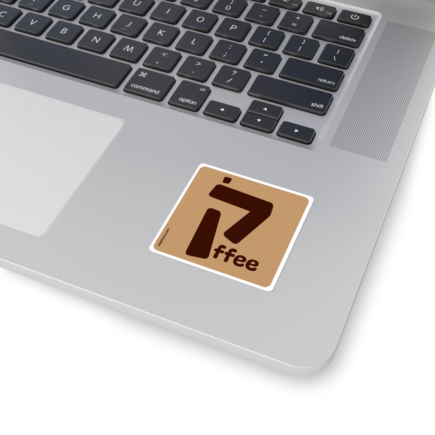 Coffee sticker