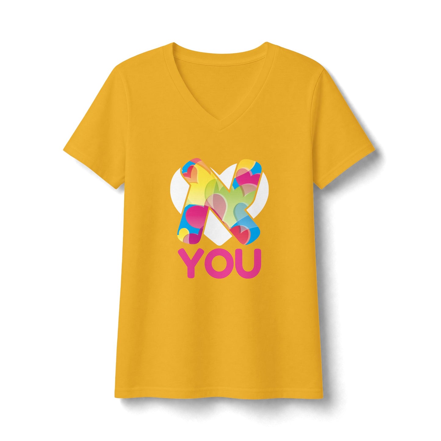 Aleph You V-Neck Tee