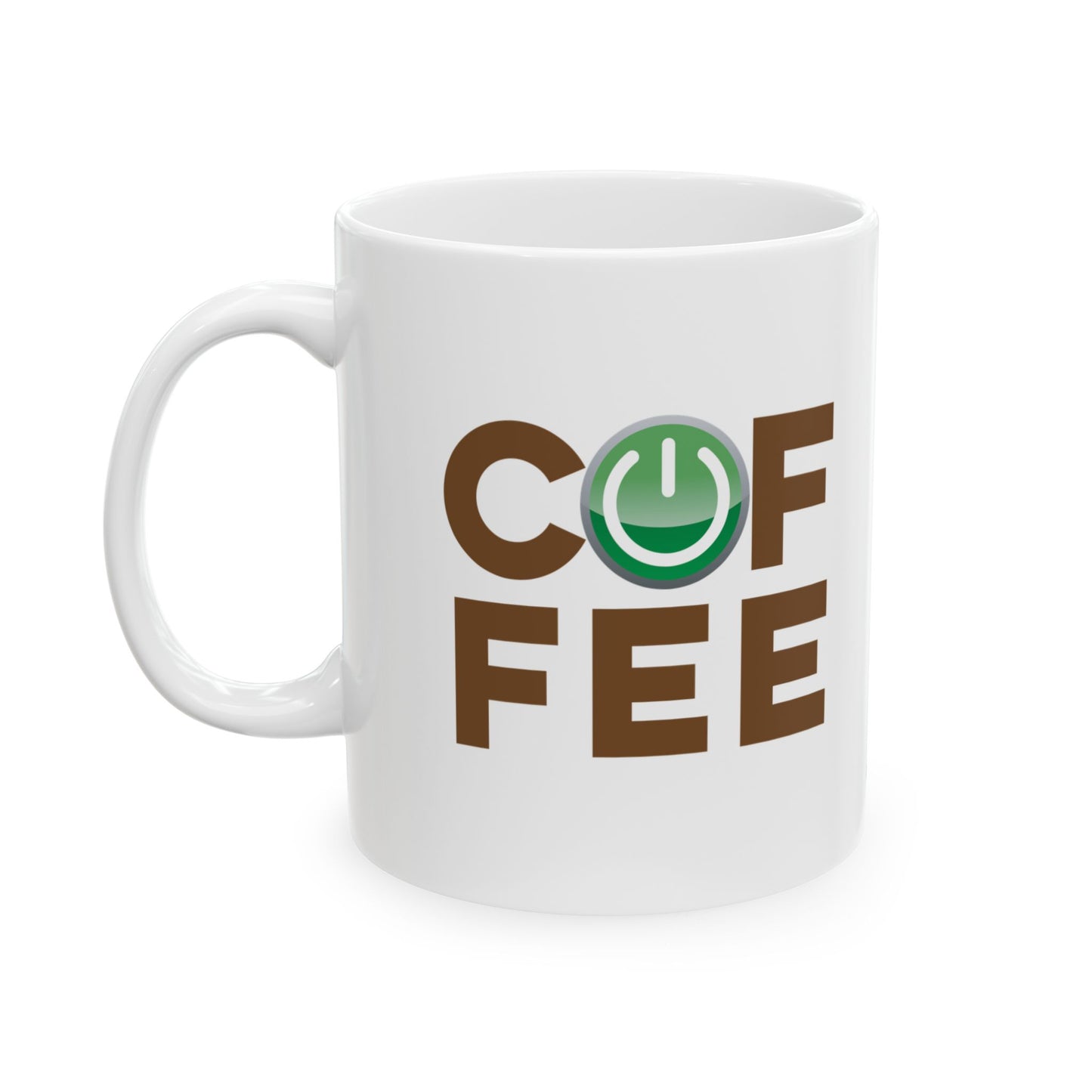 Switched On Coffee Mug, (11oz, 15oz)
