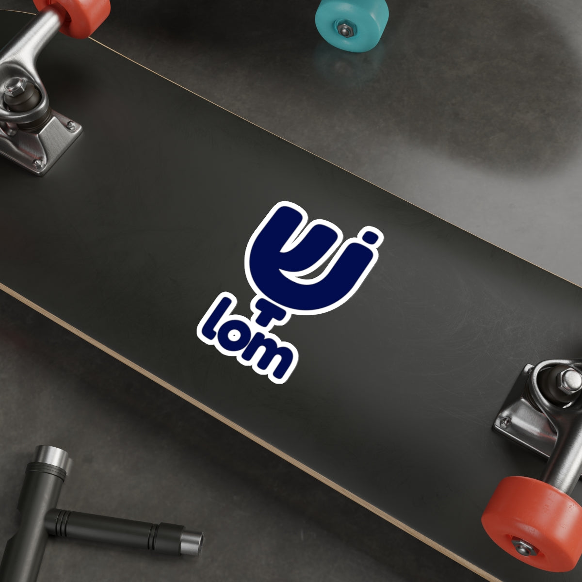 Shalom Die-Cut Sticker