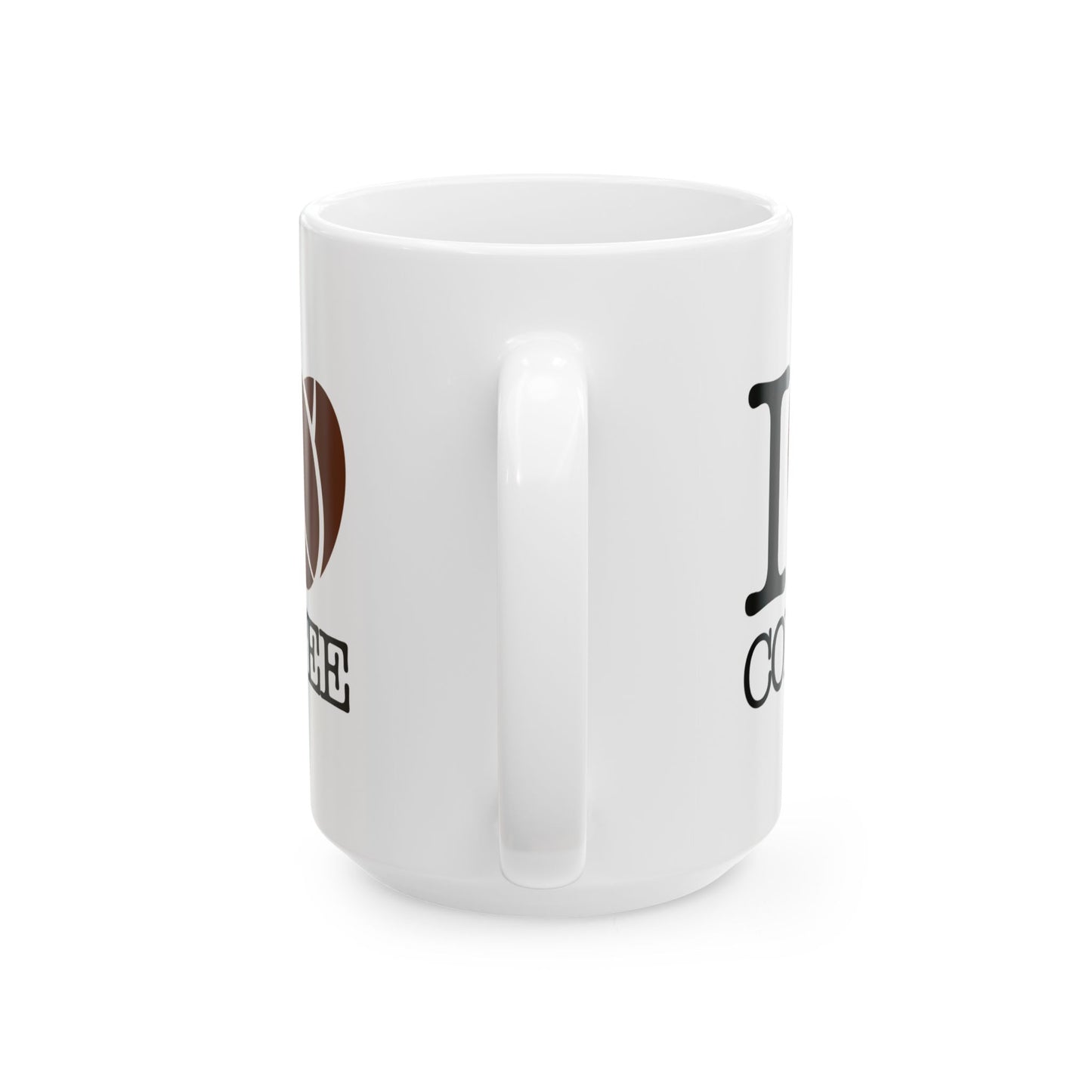 I Love Coffee Mug, (11oz, 15oz)
