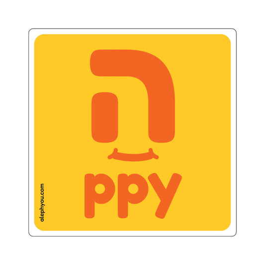 Happy sticker