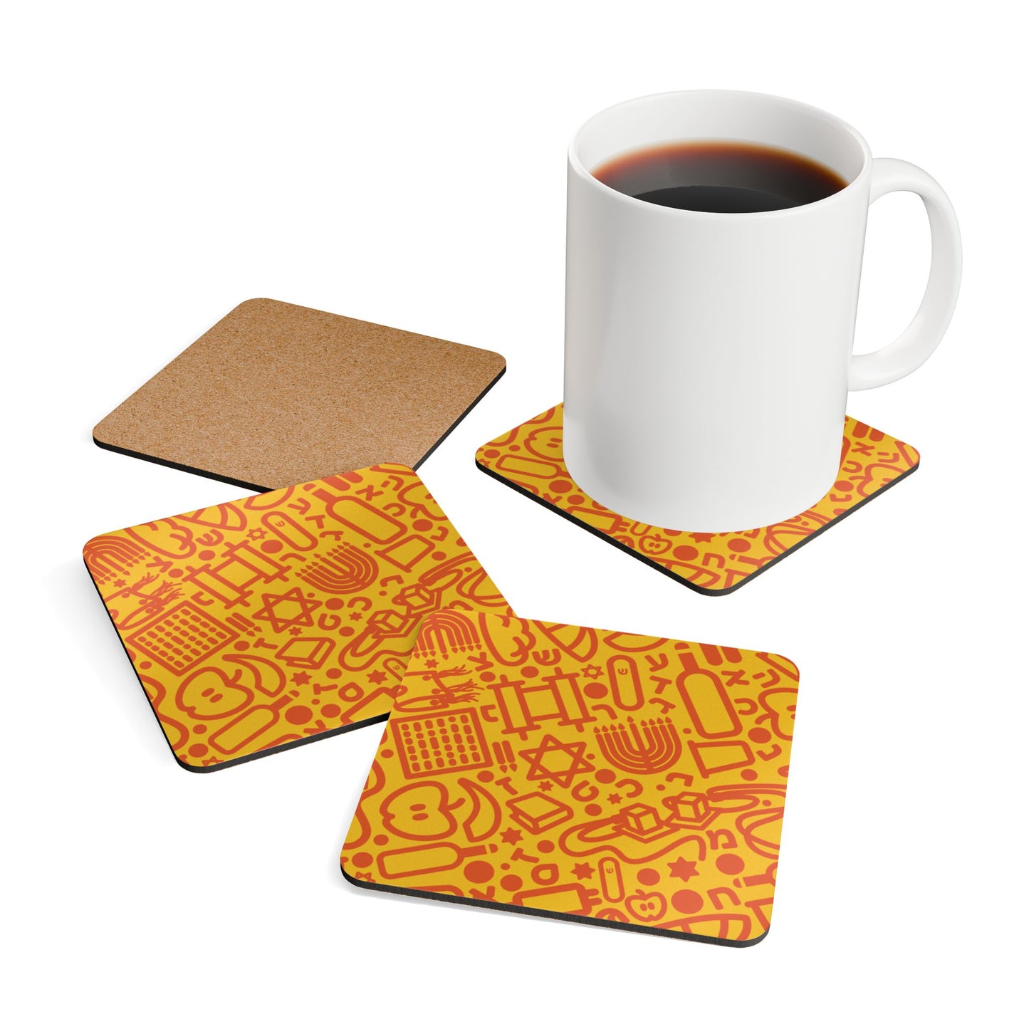 Jooodle Corkwood Coaster Set