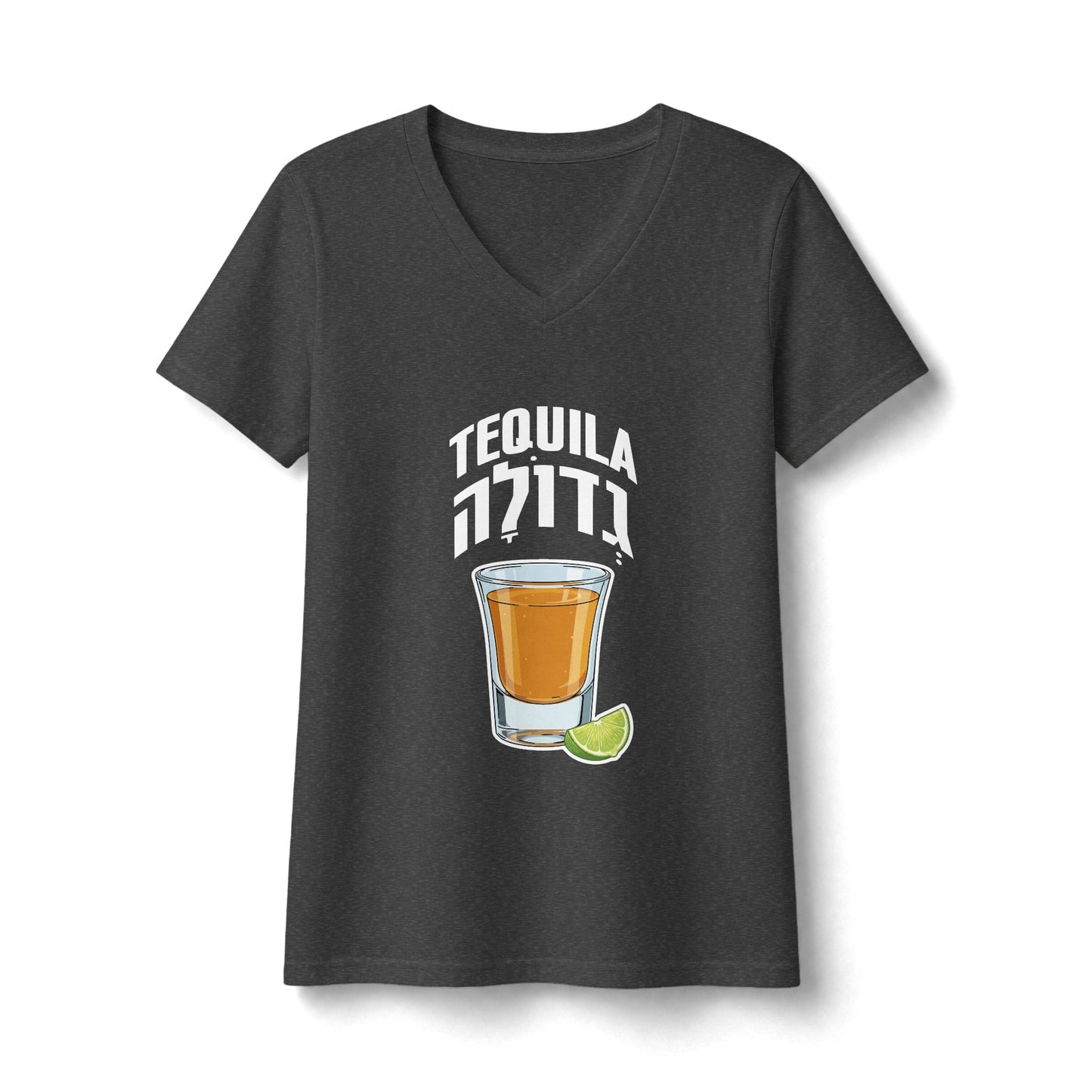 Tequila Gedolah V-Neck Tee