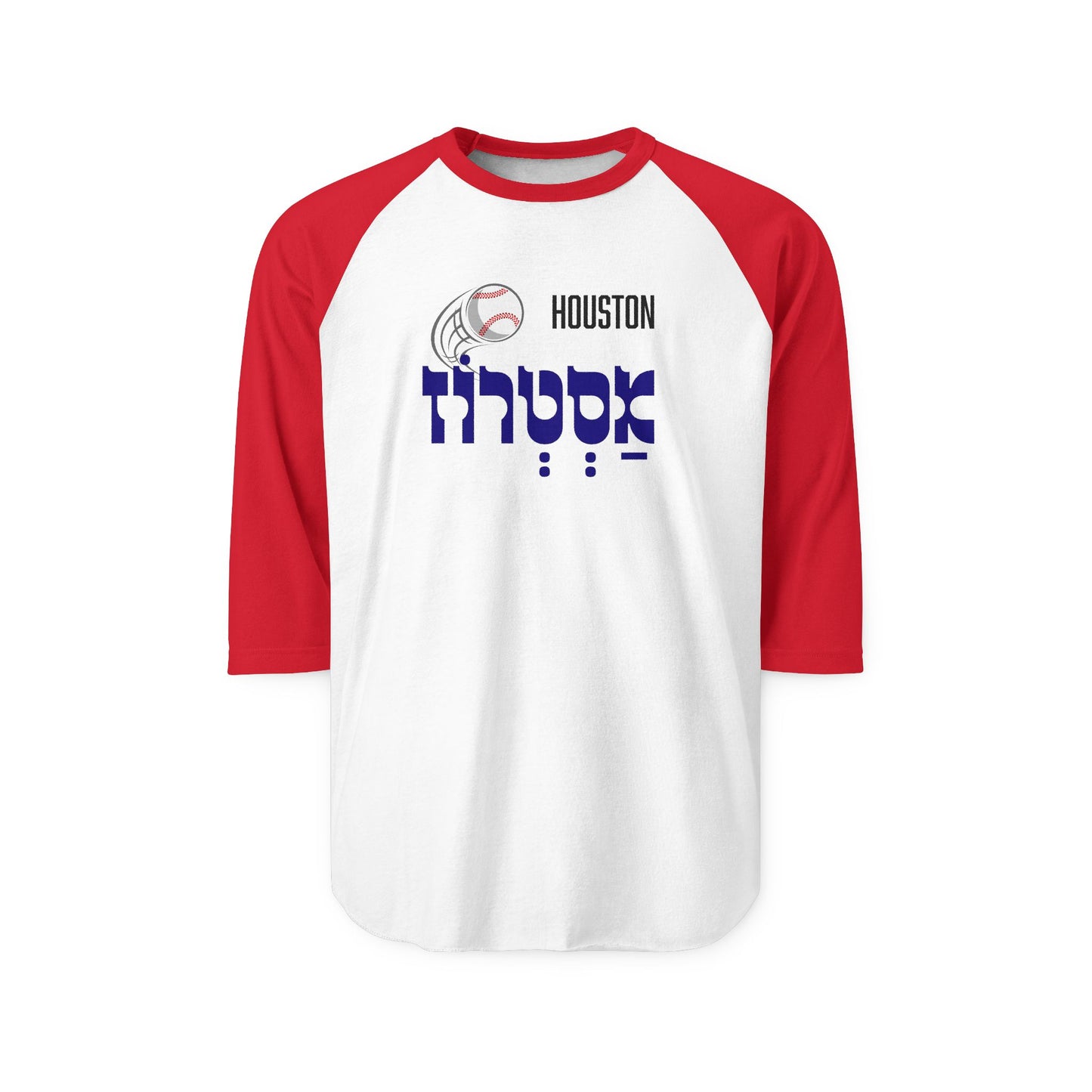 Houston Astros Three-Quarter Sleeve Raglan Shirt
