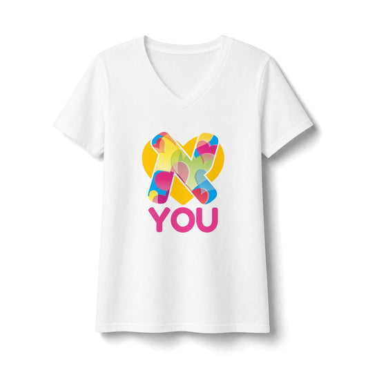 Aleph You V-Neck Tee