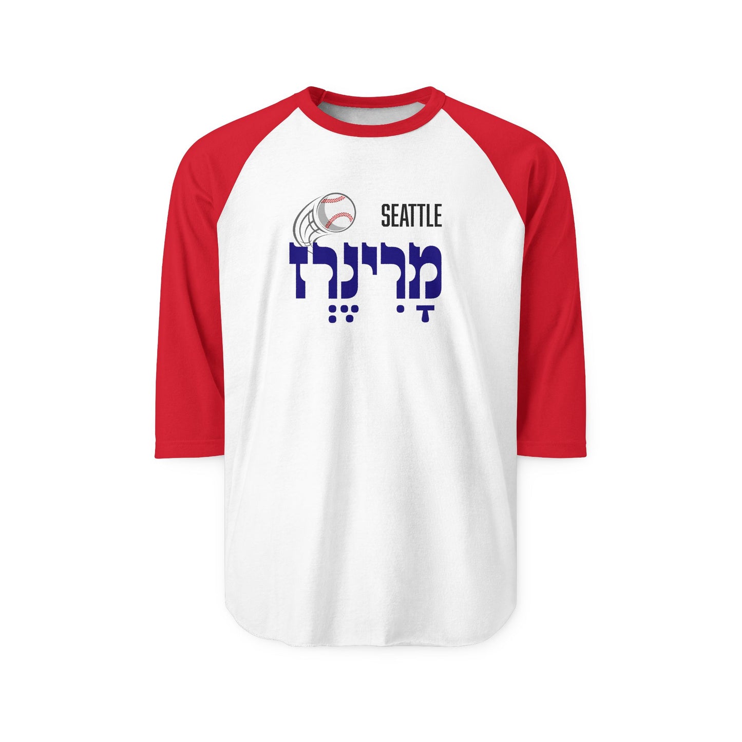 Seattle Mariners Three-Quarter Sleeve Raglan Shirt