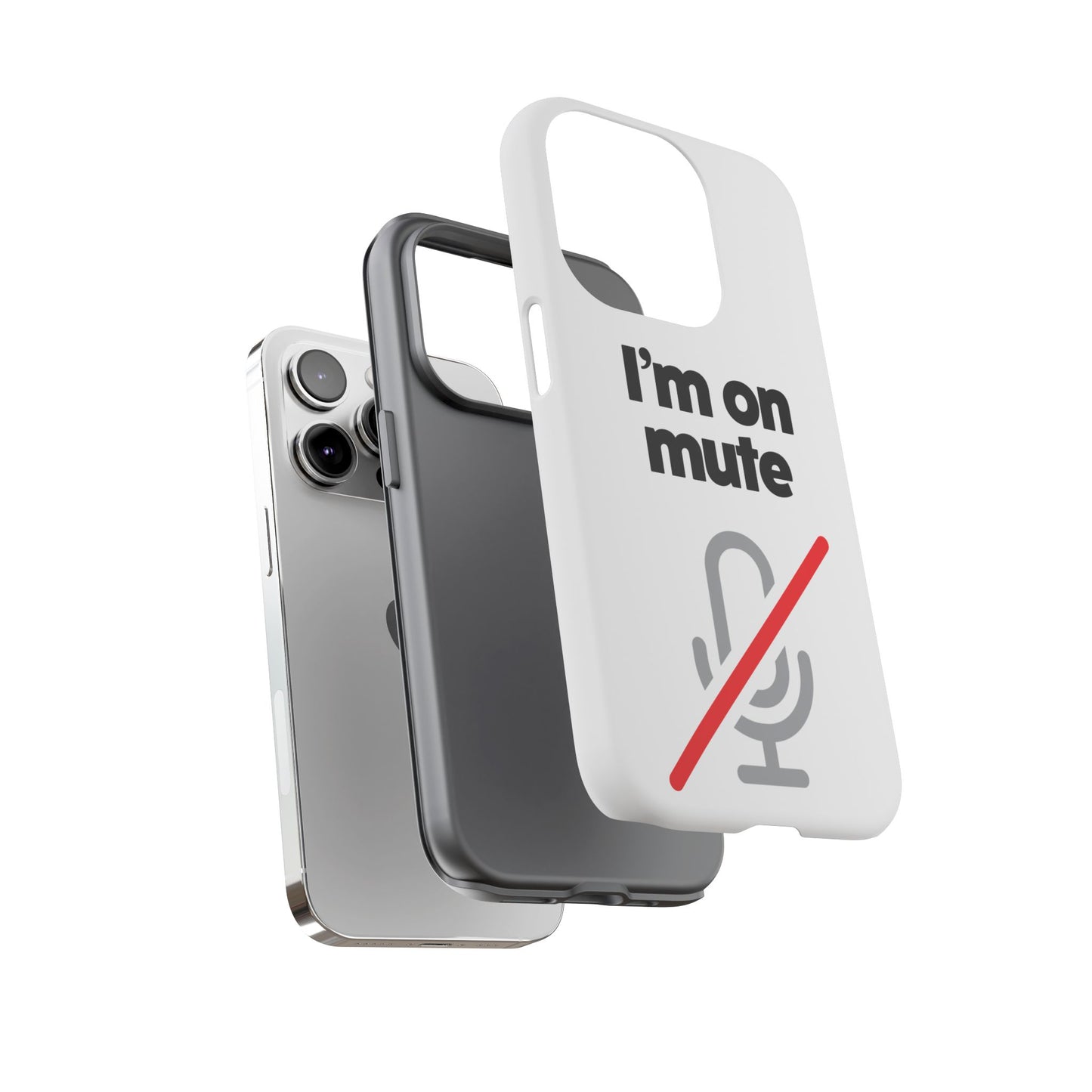 I'm On Mute Tough Cases