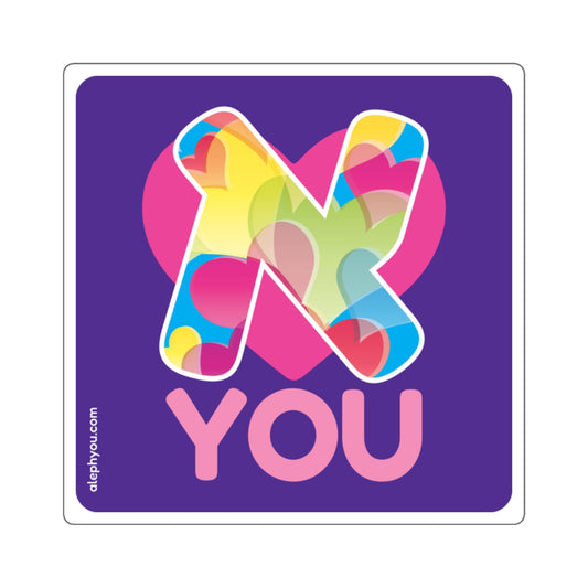 Aleph You sticker