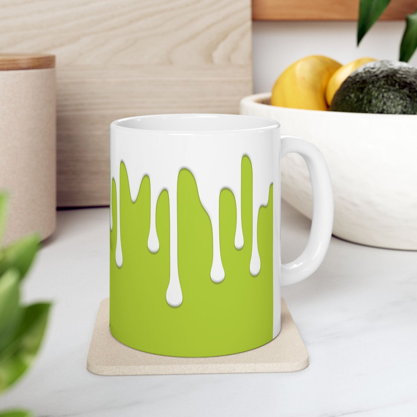 Drips – Green Mug