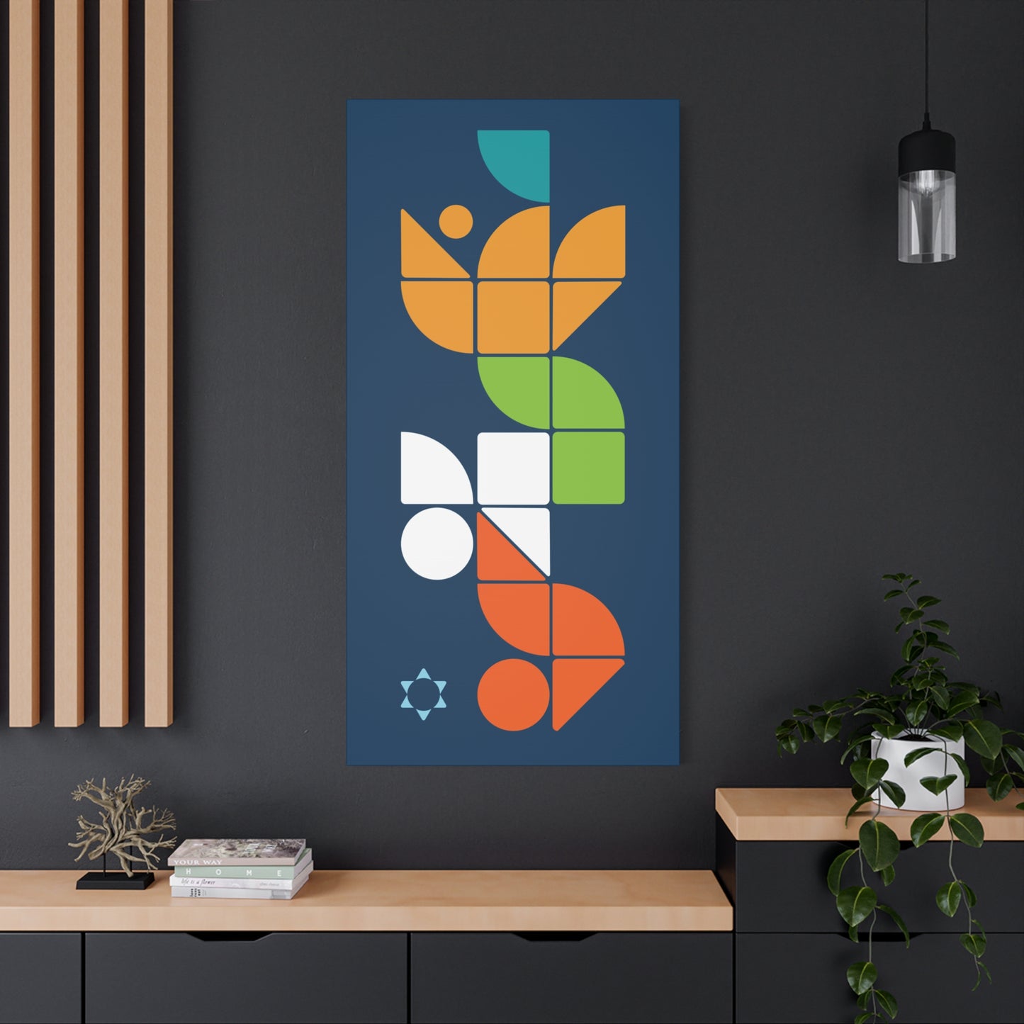 Yisrael Vibrant Wall Art