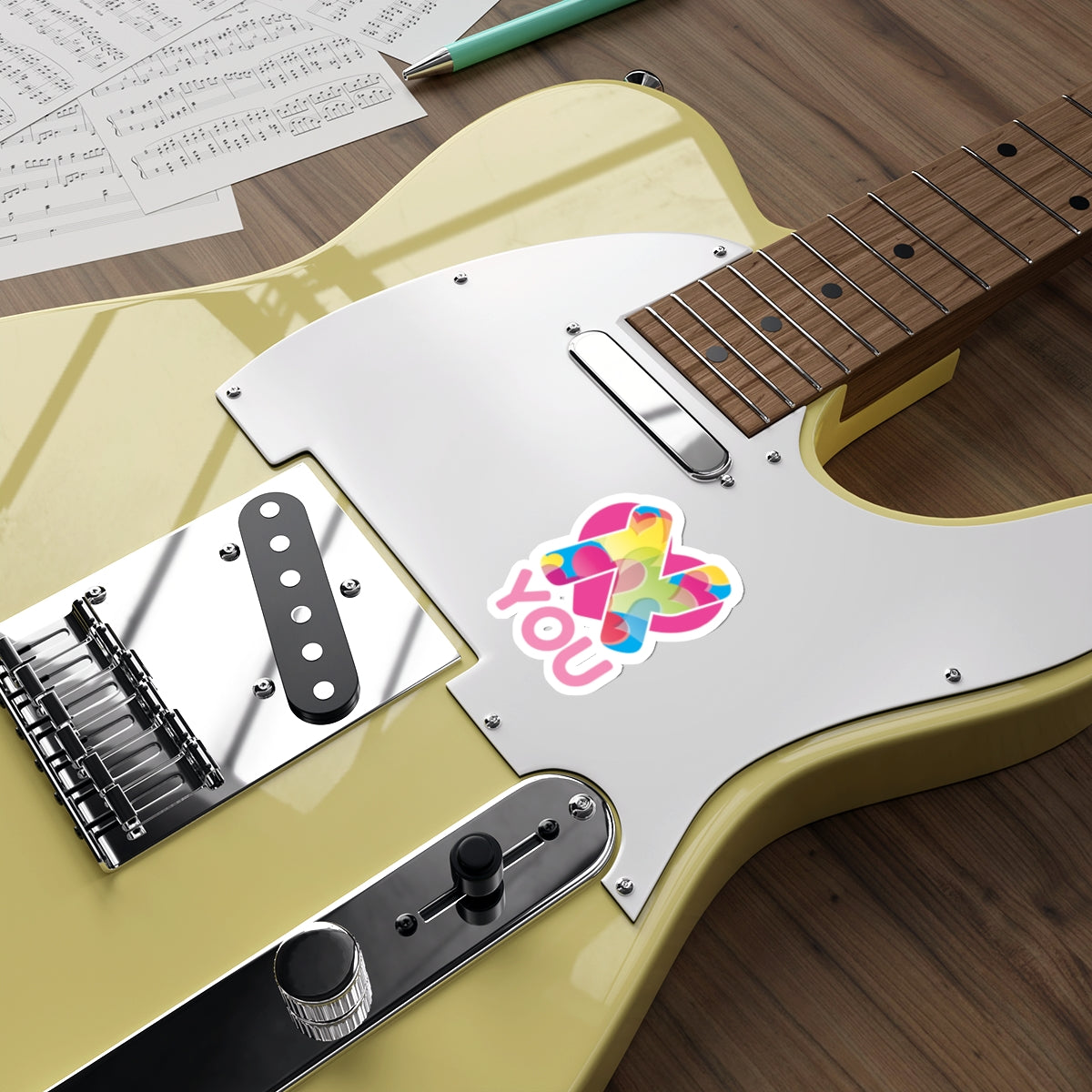 Aleph You Die-Cut Sticker