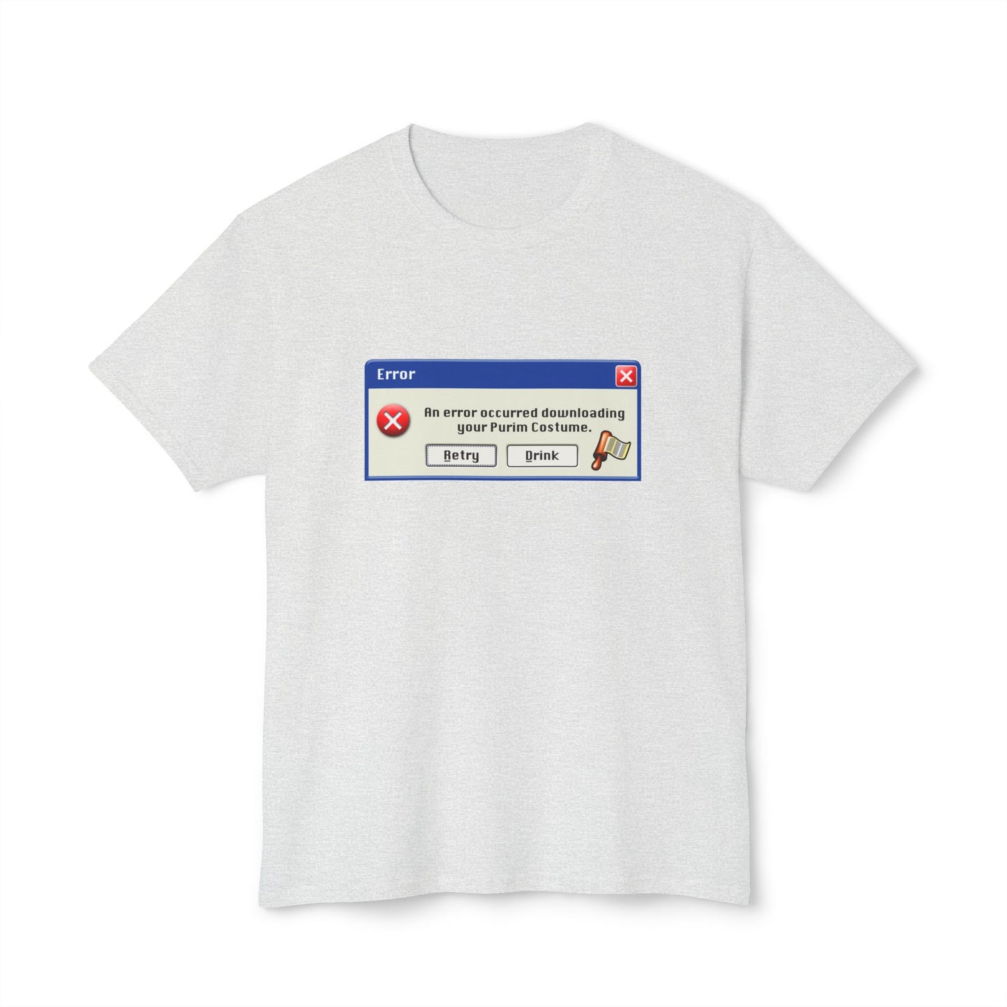 Purim Costume Error T-shirt