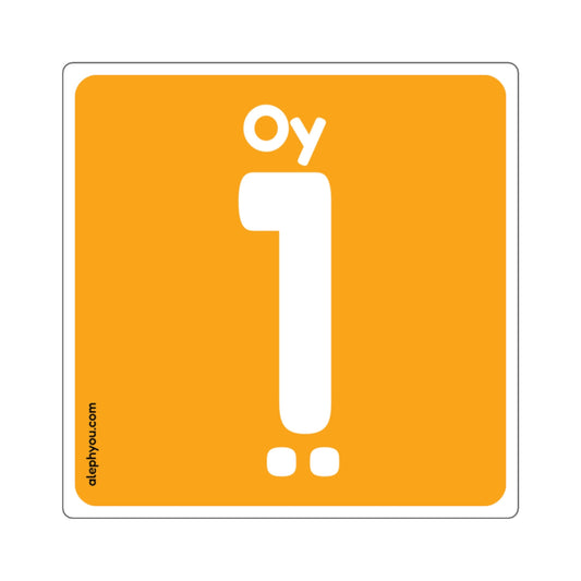 Oy Vey sticker