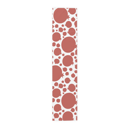 Pomegranate Rosh Hashanah Table Runner