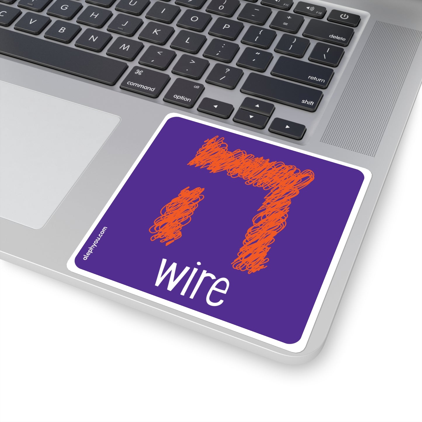 Hey Wire sticker